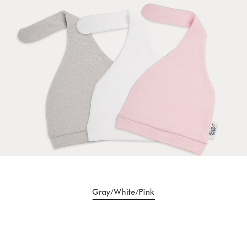 100 Organic Cotton Newborn Baby Hats Soft Knotted Cap for infant 06