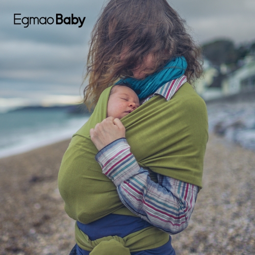 Baby Wrap Carrier Newborn Sling for Safe Easy Wearing and Carrying of Babies, Newborns and Infant